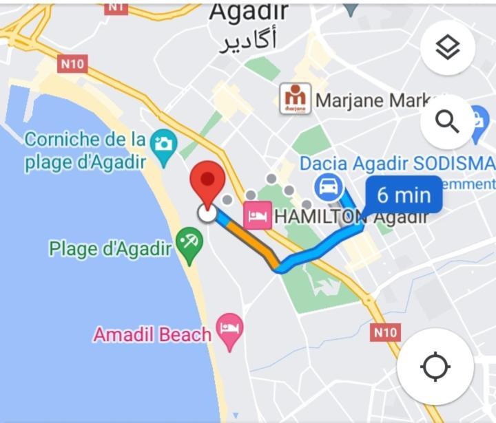 Hobbiton Apartment Agadir Bagian luar foto